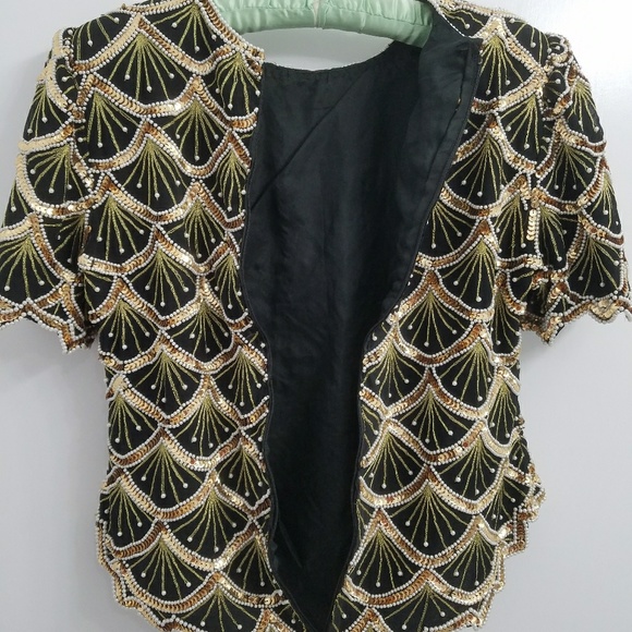 Sequence evening top - Picture 3 of 7